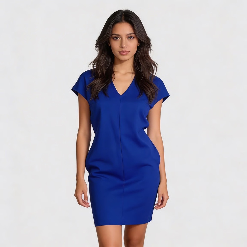 EQ:IQ | Purple Mini Dress Sz EU 34